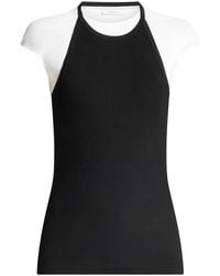 Ferragamo - Top Con Diseño Colour Block - Lyst
