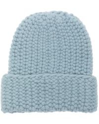 Liska - Arala Chunky-Knit Cashmere Beanie Hat - Lyst