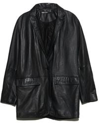 Bimba Y Lola - Veste En Cuir - Lyst
