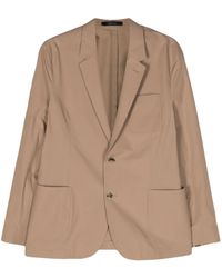 Paul Smith - Single-Breasted Cotton Blazer - Lyst