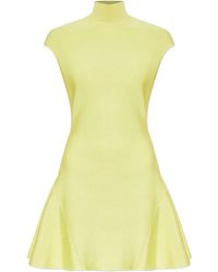 Givenchy - High-Neck Flared Dress - Lyst