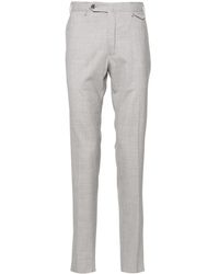 Incotex - Mid-Rise Tapered Trousers - Lyst