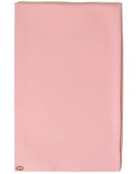 Twinset - Logo-Plaque Scarf - Lyst