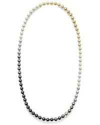 YUTAI - Pearl Sectional Necklace - Lyst