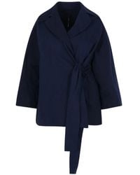 Maria Calderara - Chaqueta Con Cierre De Lazo - Lyst