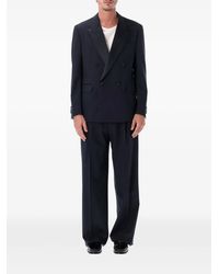 Lardini - Double-Breasted Buttoned Blazer - Lyst