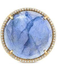 Irene Neuwirth - Bague Ornée De Labradorite Et De Diamants - Lyst
