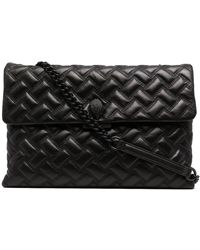 kurt geiger black tote bolsa