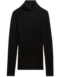 Vanessa Bruno - Gerippter Pullover Mit Rollkragen - Lyst