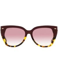 Longines - Butterfly-Frame Gradient-Lenses Sunglasses - Lyst
