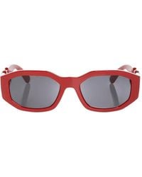 Versace - Lunettes De Soleil Géométriques Medusa Biggie - Lyst