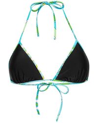 Emilio Pucci - Iride-print Bikini Top - Lyst
