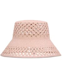 Max Mara - Perforated Hat - Lyst