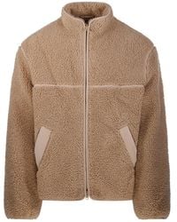 Maison Kitsuné - Zip-Up Fleece Jacket - Lyst