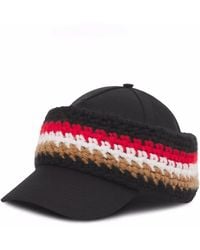 Burberry - バーバリー ニットヘッドバンド キャップ - Lyst