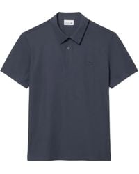 Lacoste - Logo-Detail Polo Shirt - Lyst