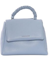 Orciani - Small Sveva Sense Scooby Braided-Handle Tote Bag - Lyst