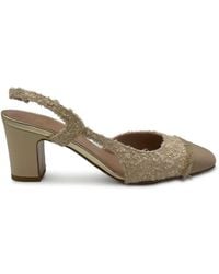 Roberto Festa - Ficus Fringed Slingback Pumps - Lyst