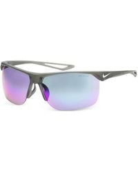 Nike - Trainer Rectangular-Frame Sunglasses - Lyst