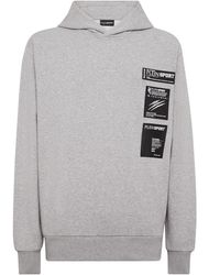 Philipp Plein - Scratch Logo-Print Hoodie - Lyst