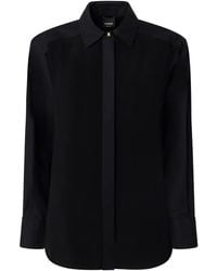 Pinko - Crêpe Overhemd - Lyst