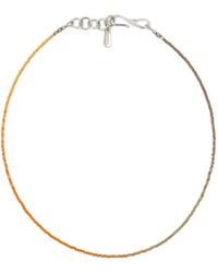 Paul Smith - Beaded Necklace - Lyst