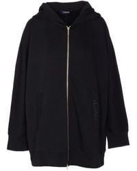 Max Mara - Logo-Embroidered Hooded Coat - Lyst