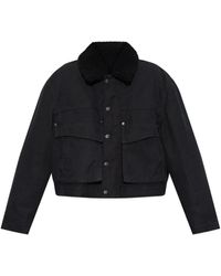 DSquared² - Sherpa-Jacke mit Klappentasche - Lyst