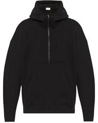 Saint Laurent - Hanorak Logo Fleece - Lyst