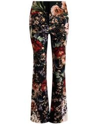Alice + Olivia - Andrew Floral-Print Bootcut Trousers - Lyst