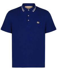 Valentino Garavani - Cotton Piqué Polo Shirt With Vlogo Patch - Lyst