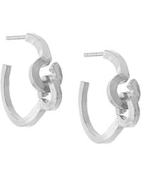 Wouters & Hendrix - Technofossils Hammered Link Hoops - Lyst