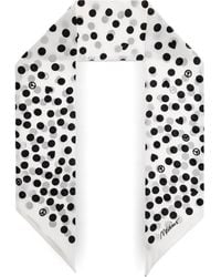 Moschino - ポルカドット スカーフ - Lyst