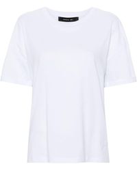 FEDERICA TOSI - T-Shirt mit Logo-Stickerei - Lyst