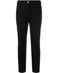 Boutique Moschino - Mid-rise Slim-fit Trousers - Lyst