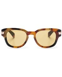 Gucci - Tortoiseshell-Effect Square-Frame Sunglasses - Lyst