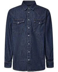 Dondup - Western-Yoke Chest-Pocket Shirt - Lyst