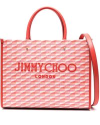 Jimmy Choo - Bolso shopper Avenue mediano - Lyst