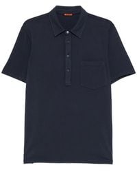 Barena - Polo Boutonnée À Poche - Lyst