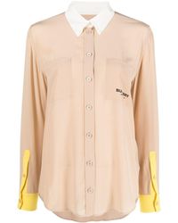 Burberry - Long-sleeve Button-fastening Shirt - Lyst