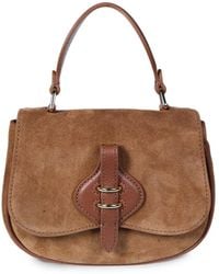 Coccinelle - Mavery Calf Suede Tote Bag - Lyst