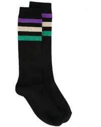 Palm Angels - Striped Socks - Lyst