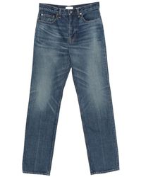 TOTEME - Faded-Effect Straight-Leg Jeans - Lyst