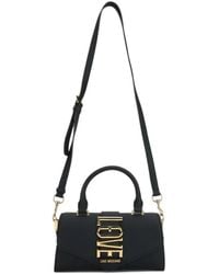 Love Moschino - Logo-Plaque Tote Bag - Lyst
