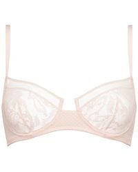 Eres - Pampille Lace-Panel Bra - Lyst