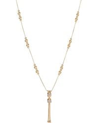 Officina Bernardi - 18Kt Empire Tassel Diamond Necklace - Lyst