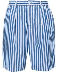 Marni - Striped Cotton Bermuda Shorts - Lyst