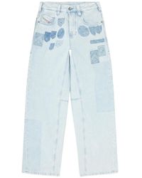 DIESEL - Relaxed Jeans Regular Waist 1997 D-Enim-M - Lyst