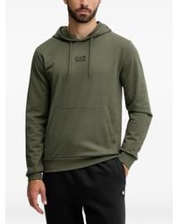 EA7 - Hoodie Met Logodetail - Lyst
