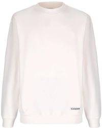 Laneus - Felpa Con Stampa Logo - Lyst